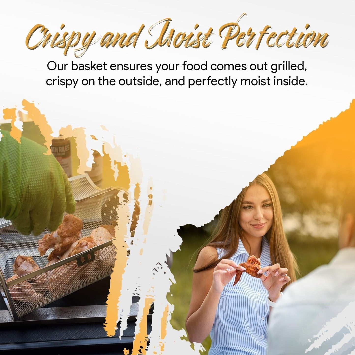 🎁 Warehouse Clearance🏆 10,000 Sold This Month✨Ultimate Rotisserie Grilling Bundle | Versatile, Eco-Friendly Outdoor & Kitchen Cooking