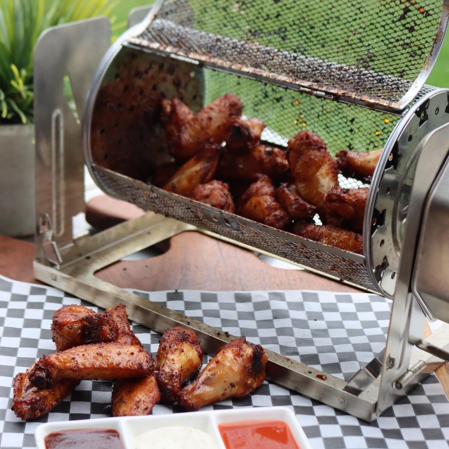 🎁 Warehouse Clearance🏆 10,000 Sold This Month✨Ultimate Rotisserie Grilling Bundle | Versatile, Eco-Friendly Outdoor & Kitchen Cooking