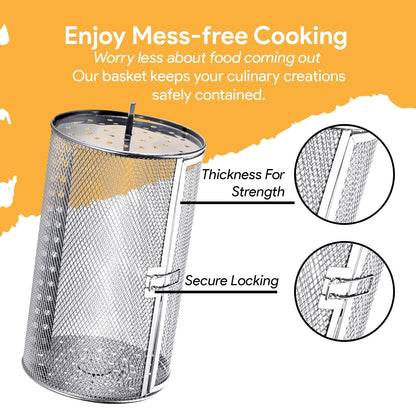 🎁 Warehouse Clearance🏆 10,000 Sold This Month✨Ultimate Rotisserie Grilling Bundle | Versatile, Eco-Friendly Outdoor & Kitchen Cooking