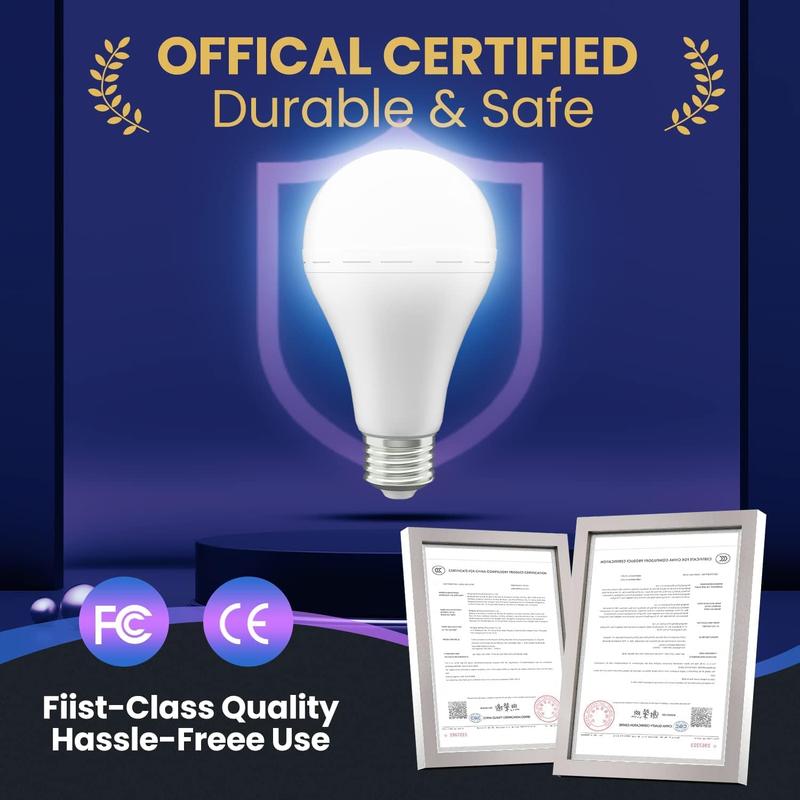 🏆Limited Edition🔥3,155 sold in last 24 hours🔥Rechargeable Emergency Light Bulbs